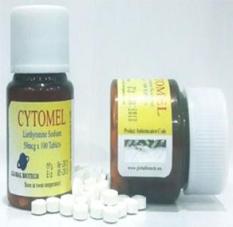 CYTOMEL 50mcg x 100 tablets by Global Biotech