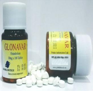 GLONAVAR 10mg x 100 tablets by Global Biotech